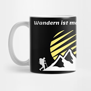 Hiking in the Harz Mountains the right shirt as a gift Mug